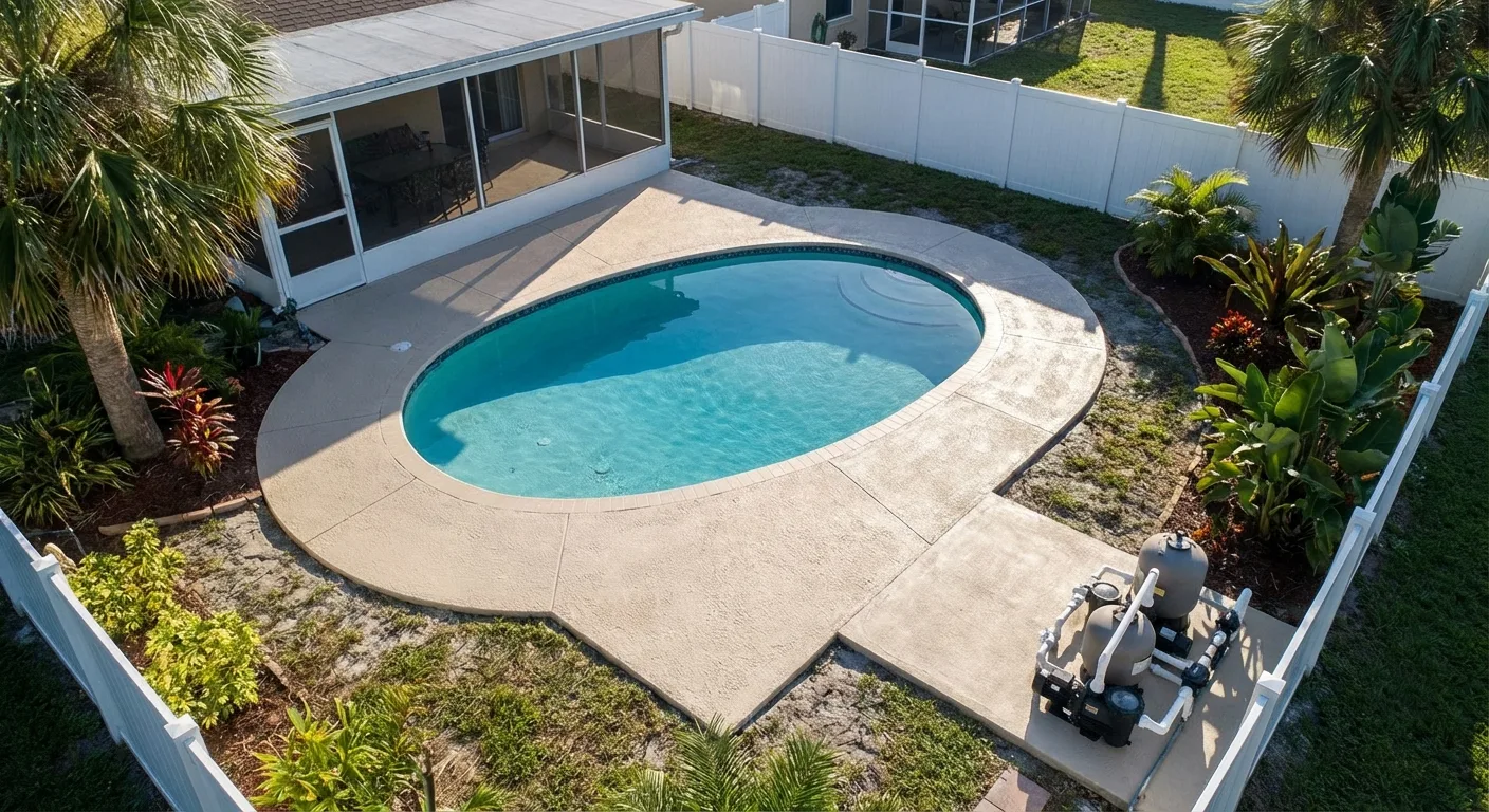 concrete pool deck spray coat fl Inverness FL