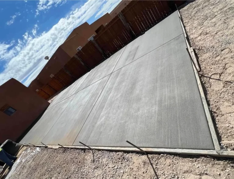 large concrete slab in brooksville, florida